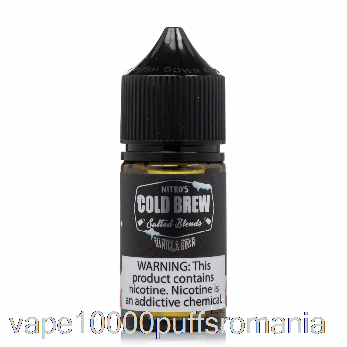 Vape Romania Boabe De Vanilie - Nitros Cold Brew Saruri - 30ml 25mg